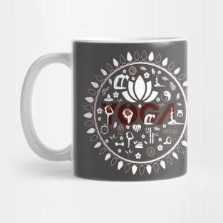 Yoga healthy lifestyle Mug